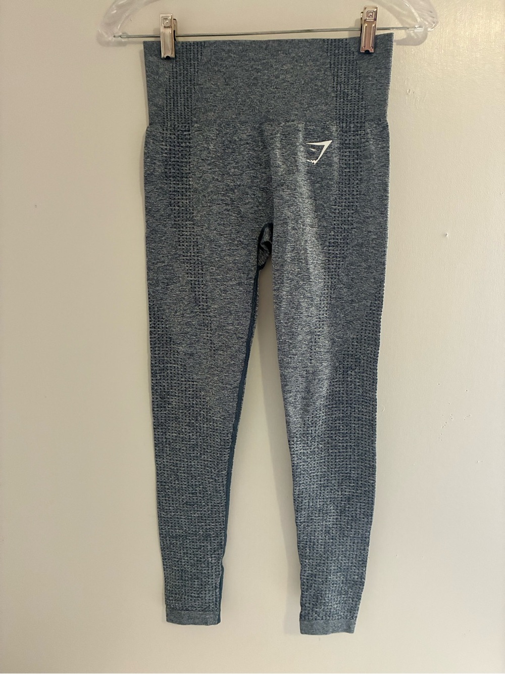 Womens Gymshark Blue Gray Green Leggings SZ XS